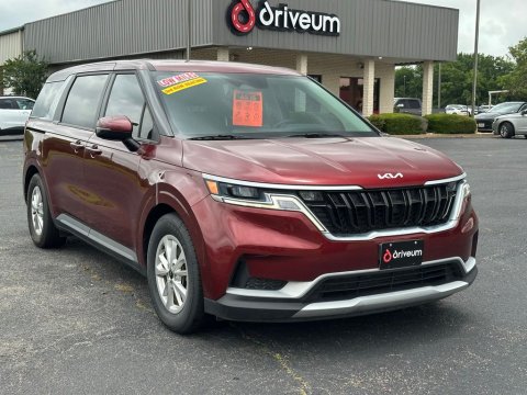 Red 2022 Kia Carnival LXS FWD for sale in Paris, TX - Stock #X2482