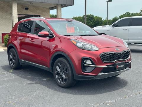  Pre-Owned 2020 Kia Sportage S Stock#X2286 Hyper Red AWD 