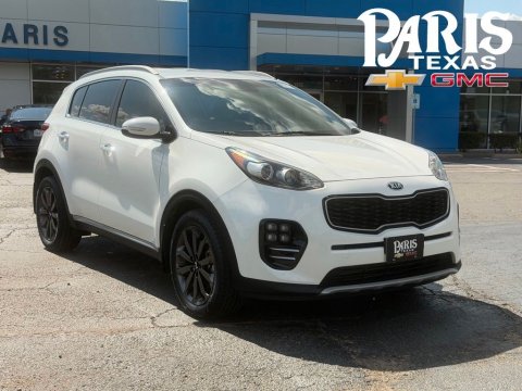Snow White Pearl 2018 Kia Sportage EX FWD for sale in Paris, TX - Stock #270007B