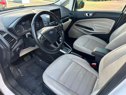 Pre-Owned White Platinum 2018 Ford EcoSport Titanium FWD - photo 11 - Stock #260650A