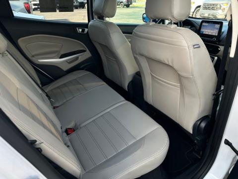 Pre-Owned White Platinum 2018 Ford EcoSport Titanium FWD - photo 19 - Stock #260650A