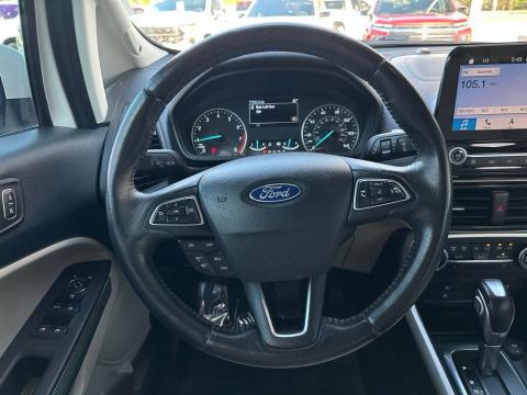 Pre-Owned White Platinum Clearcoat Metallic 2018 Ford EcoSport Titanium FWD - photo 20 - Stock #260650A