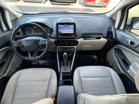 Pre-Owned White Platinum Clearcoat Metallic 2018 Ford EcoSport Titanium FWD - photo 21 - Stock #260650A