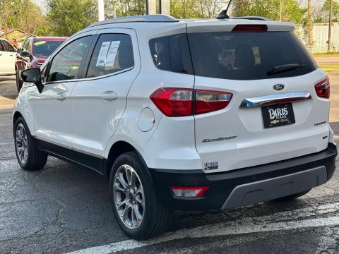 Pre-Owned White Platinum Clearcoat Metallic 2018 Ford EcoSport Titanium FWD - photo 7 - Stock #260650A