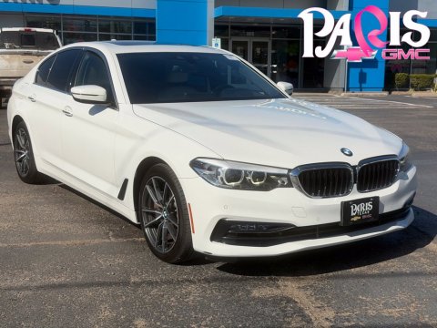 Alpine White 2018 BMW 5 Series 530i RWD for sale in Paris, TX - Stock #261249B