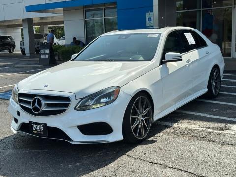 Pre-Owned White 2014 Mercedes-Benz E-Class E 350 RWD - photo 3 - Stock #B5603